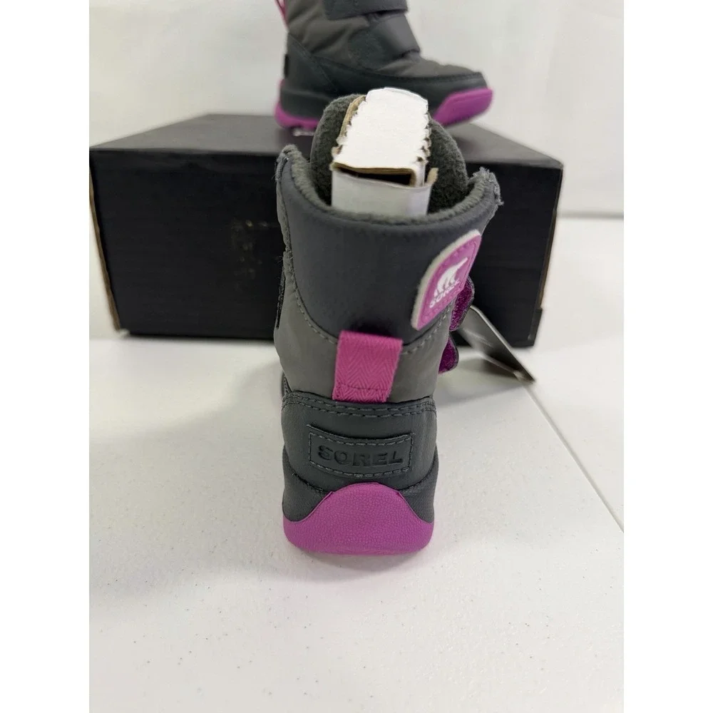 Sorel Toddler Whitney II Strap Snow Boots Toddler Infants Size US 4 Insulated